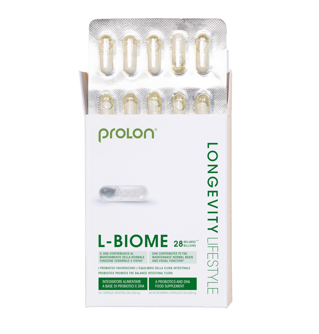 L-Biome & L-Pill (Intestinal Health & Antioxidant Anti-Ageing) Bundle ProLon®
