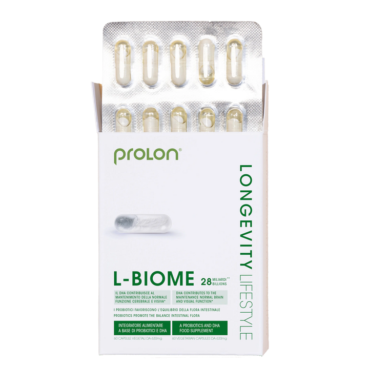 L-Biome & L-Pill (Intestinal Health & Antioxidant Anti-Ageing) Bundle ProLon®