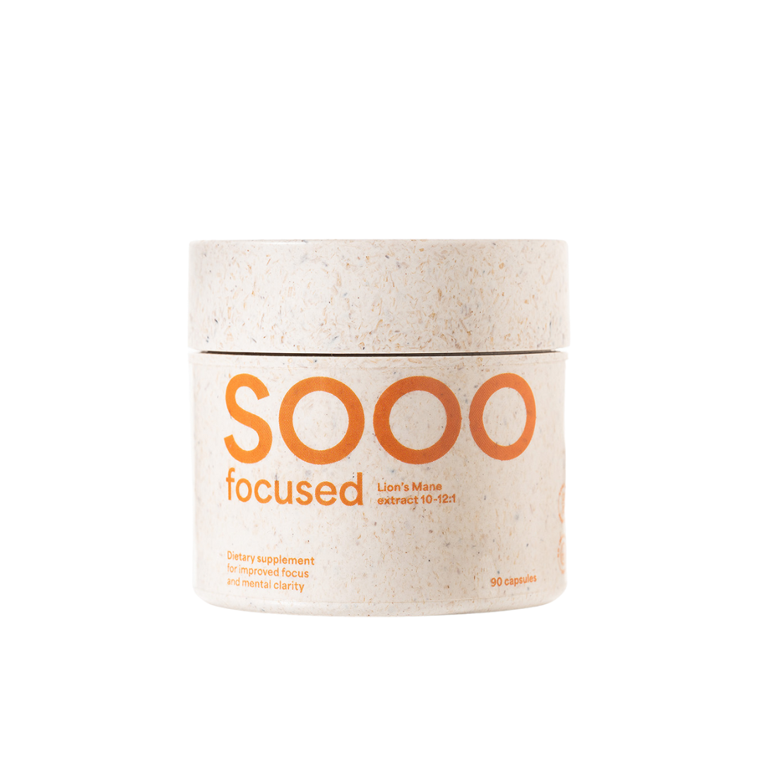 Sooo.me™ - SOOO focused: Lion’s Mane extract 10-12:1