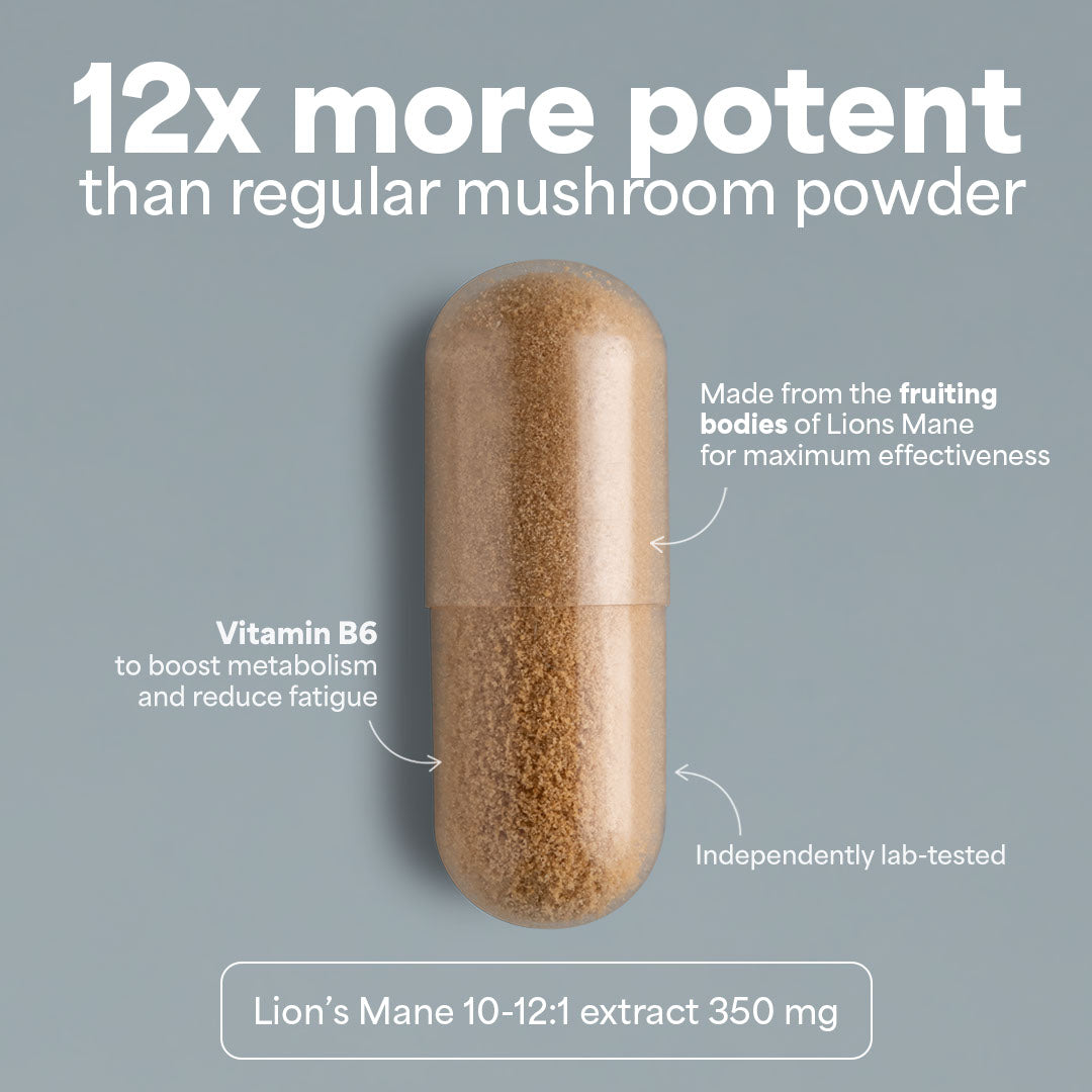 Sooo.me™ - SOOO focused: Lion’s Mane extract 10-12:1