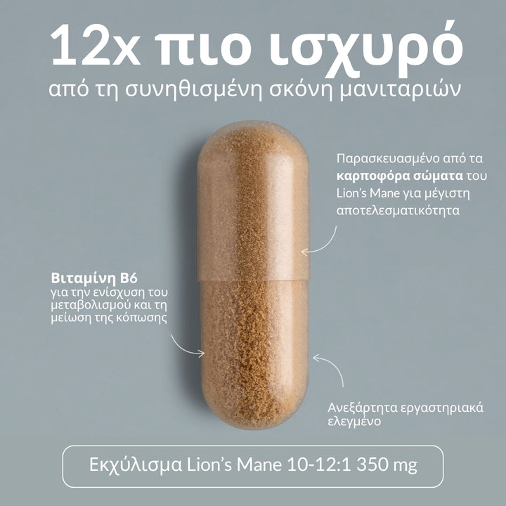 Sooo.me™ - SOOO focused: Lion’s Mane extract 10-12:1