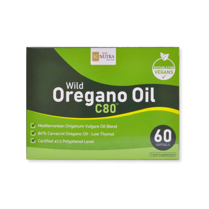 Wild Oregano Oil C80 Χ 60 Softgels SC Nutra