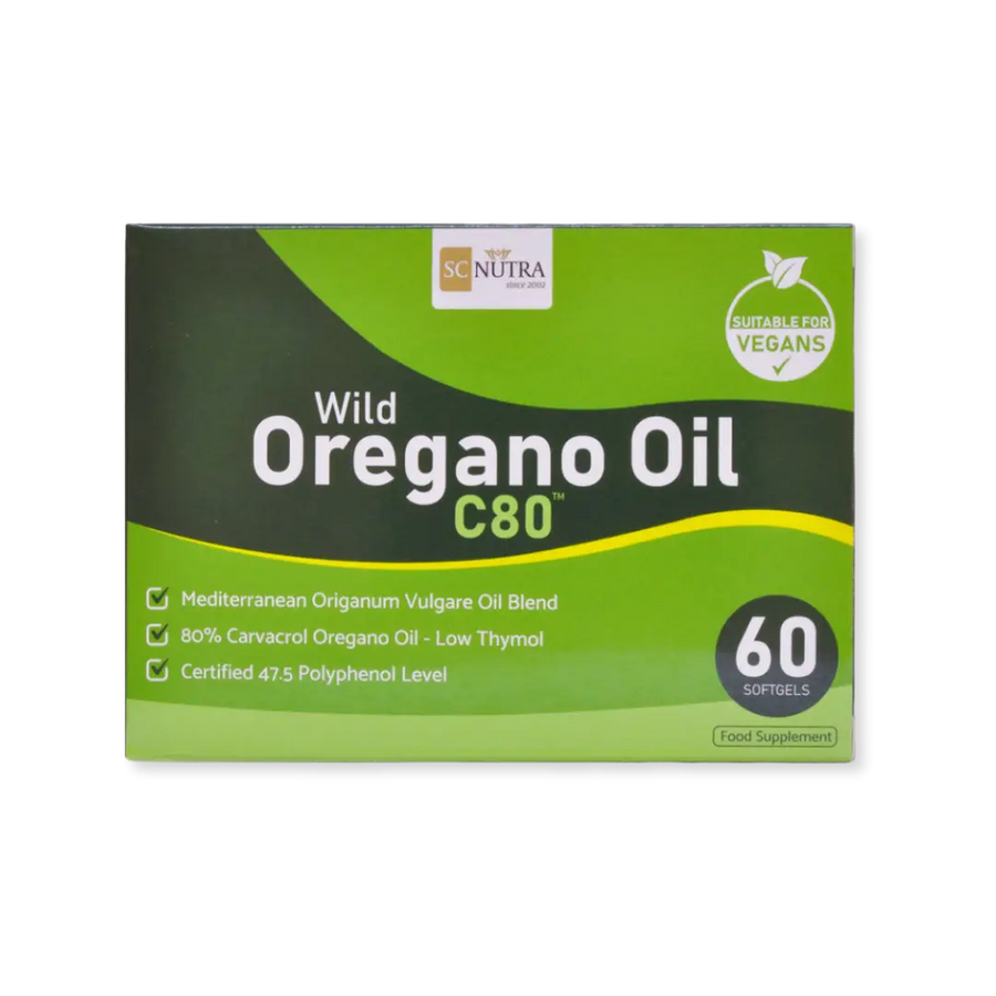 Wild Oregano Oil C80 Χ 60 Softgels SC Nutra