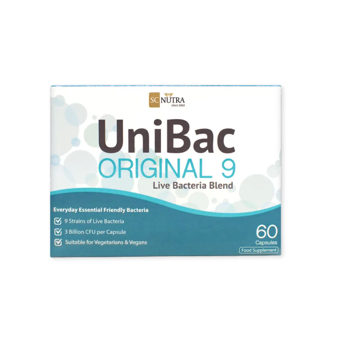 UniBac Original 9 Live Unified Bacteria Blend SC Nutra