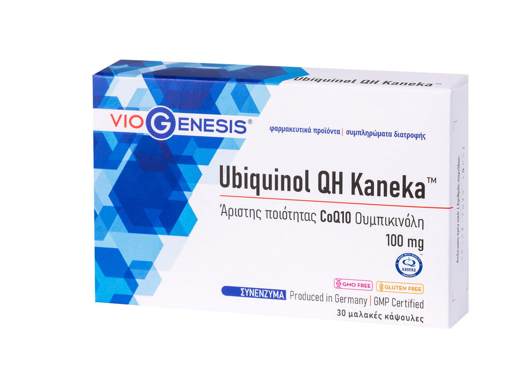 VioGenesis Ubiquinol QH Kaneka 100 mg 30 softgels
