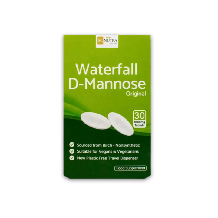 SC Nutra - Waterfall D-Mannose Original Tablets 1000mg 30-50 Tablets