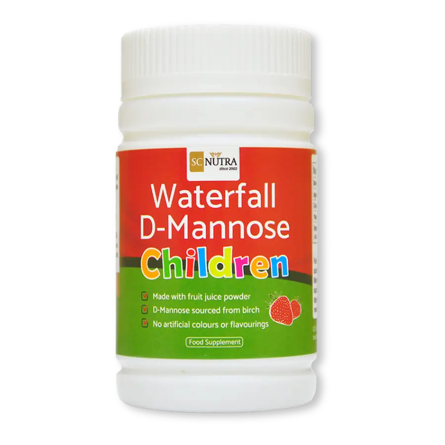 Waterfall D-Mannose Children - Strawberry Powder 50g SC Nutra