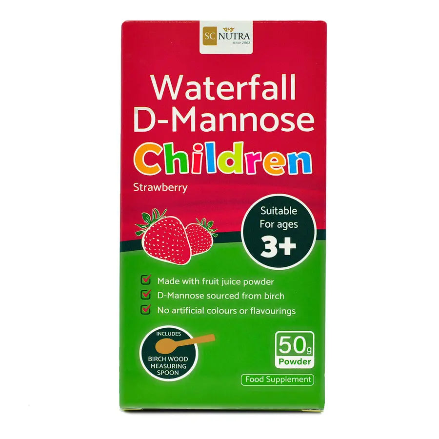 Waterfall D-Mannose Children - Strawberry Powder 50g SC Nutra