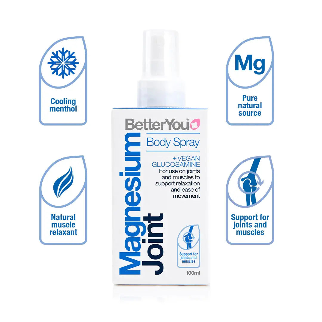 Magnesium Joint Body Spray 100ml BetterYou