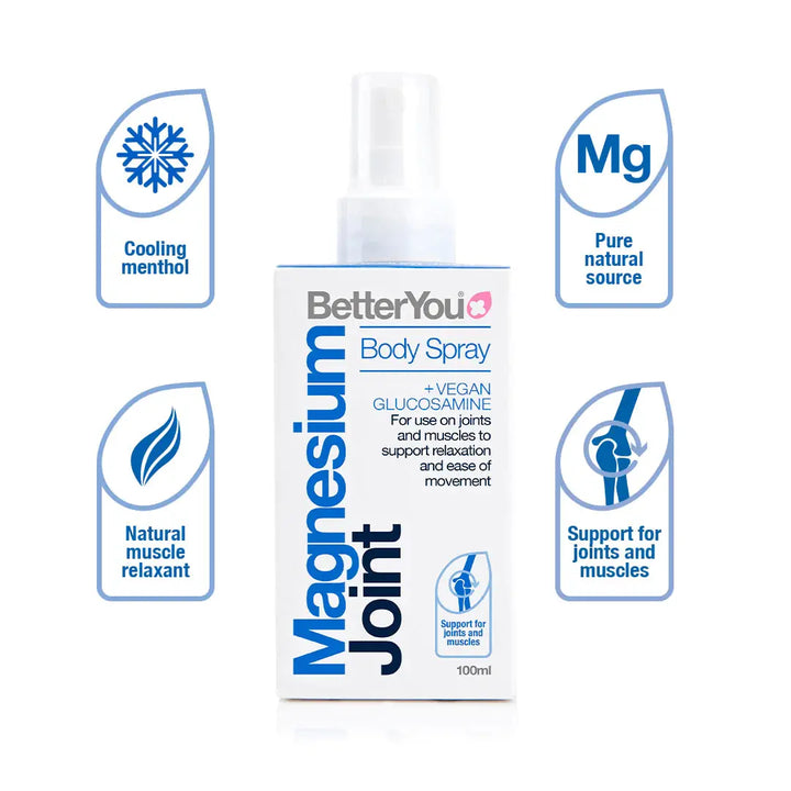 Magnesium Joint Body Spray 100ml BetterYou