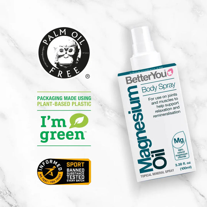 Magnesium Oil Body Spray 100ml BetterYou