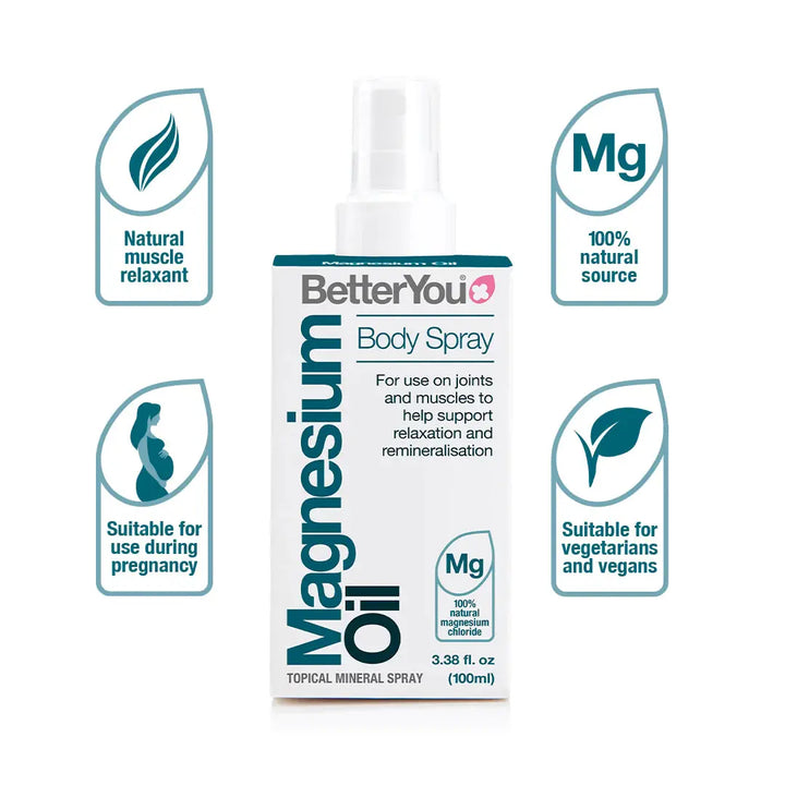 Magnesium Oil Body Spray 100ml BetterYou
