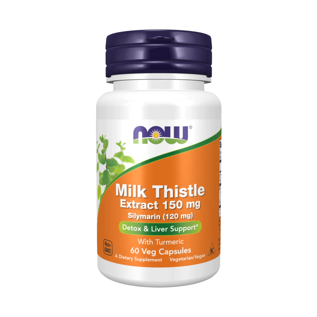 Now Foods - Milk Thistle Extract 150 mg Silymarin (120 mg) Veg Capsules