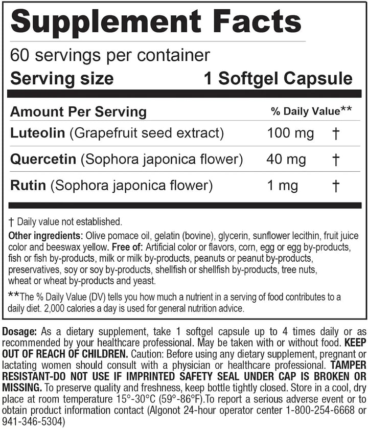 NeuroProtek® Low Phenol - 60 Softgels Algonot