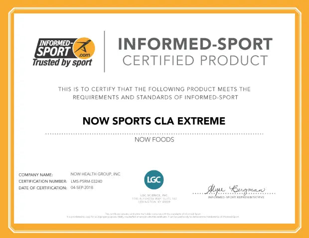 CLA Extreme™ Softgels NOW Sports