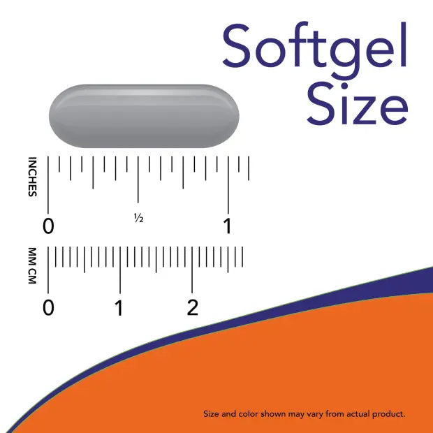 Omega-3 Fish Oil, Molecularly Distilled Softgels NOW