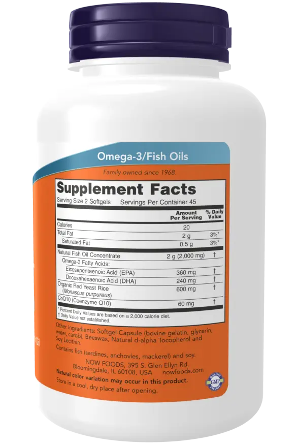 Red Omega™ Softgels NOW