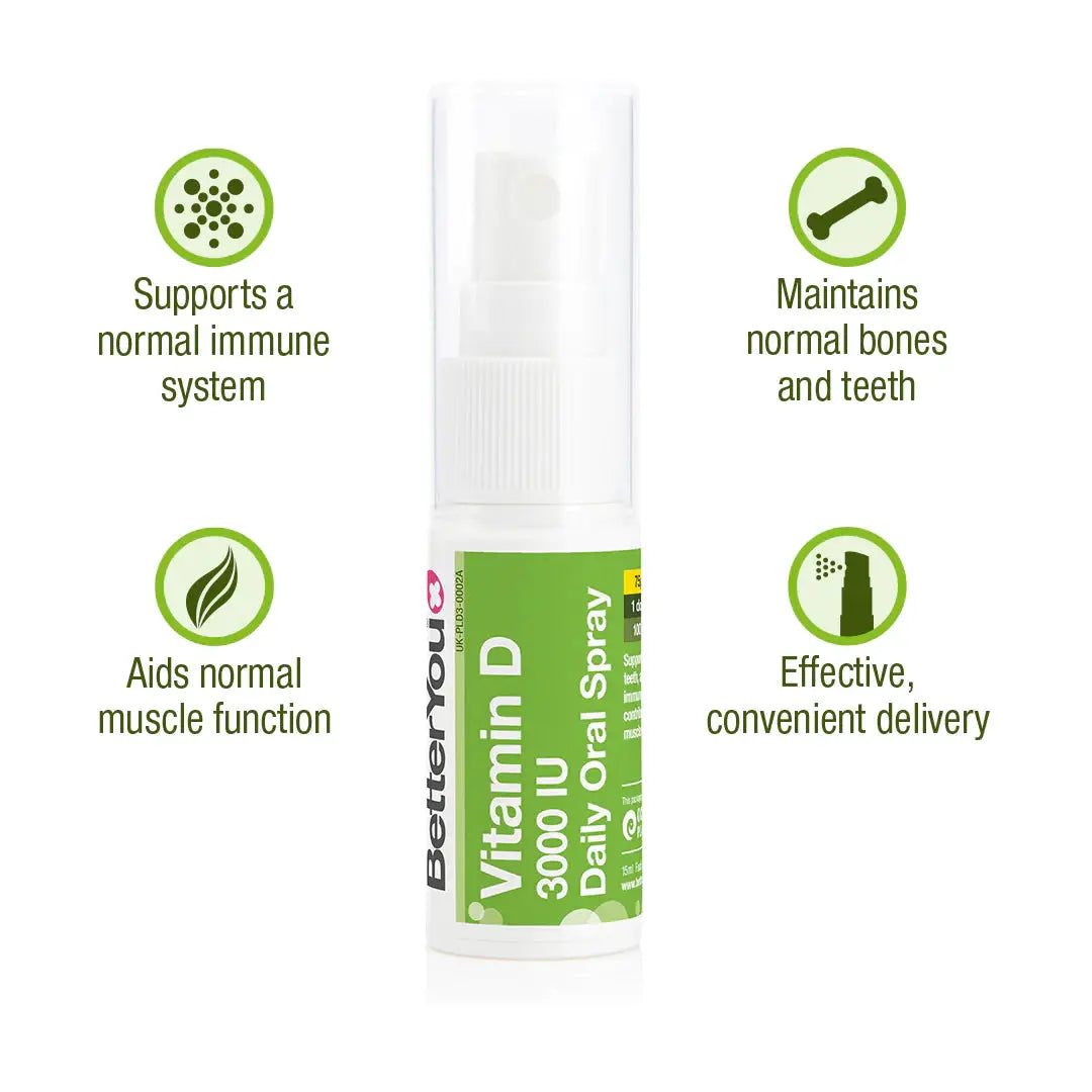 Vitamin D 3000 IU Oral Spray BetterYou