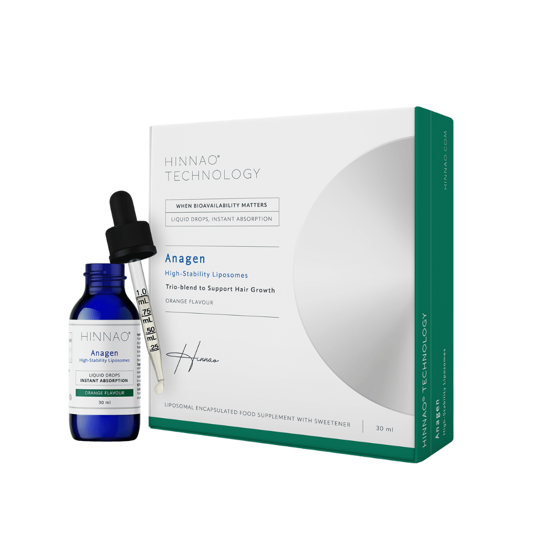 Hair growth supplement with bottle and packaging on a transparent  background