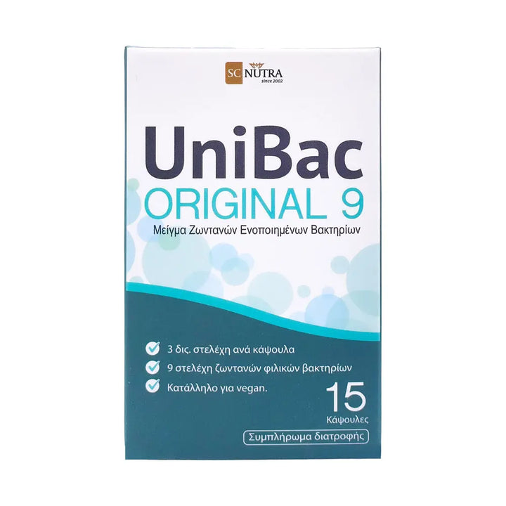 UniBac Original 9 Live Unified Bacteria Blend SC Nutra