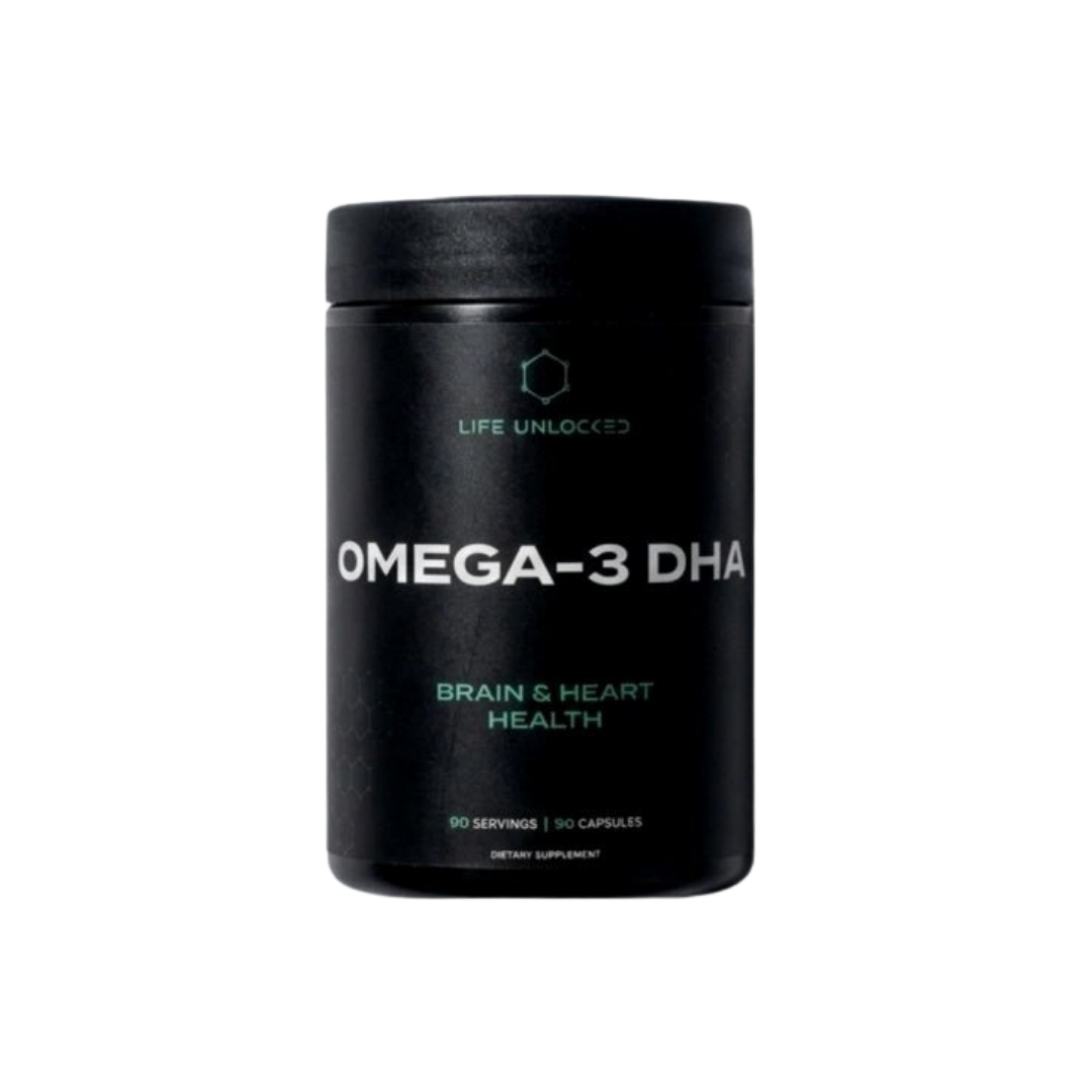 LIFE UNLOCKED | Omega-3 Βίγκαν Θαλάσσιες Φύκες – DHA 450mg | 90 κάψουλες