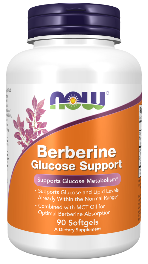 Berberine Glucose Support Softgels - Now Foods