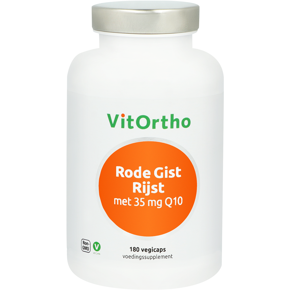 VitOrtho - Rode Gist Rijst (Red yeast rice) 35 MG + Q10