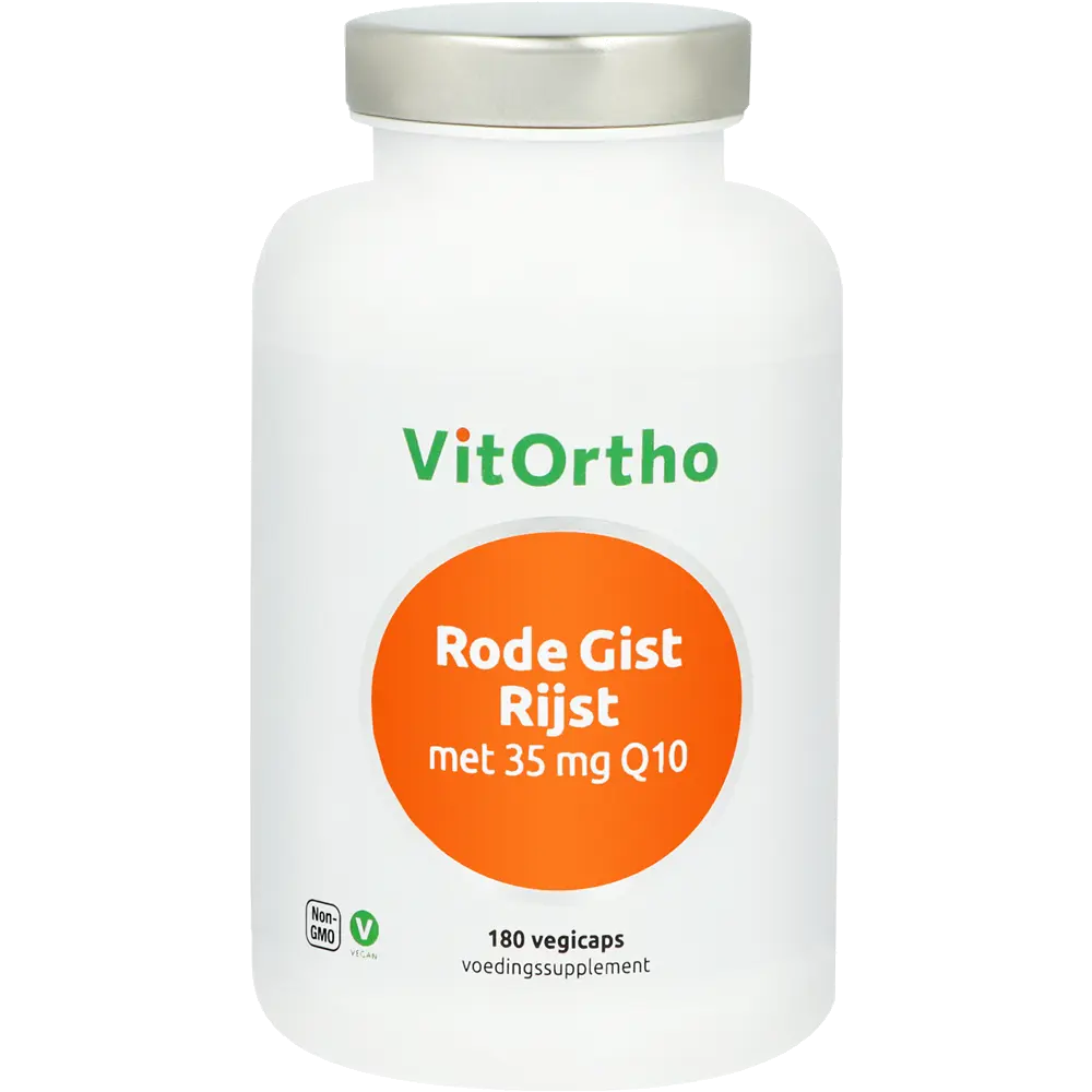 VitOrtho - Rode Gist Rijst (Μαγιά Κόκκινου ριζιού) 35 MG + Q10