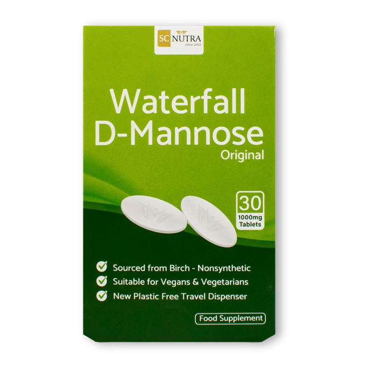 Waterfall D-Mannose Tablets 1000mg 30 Tablets