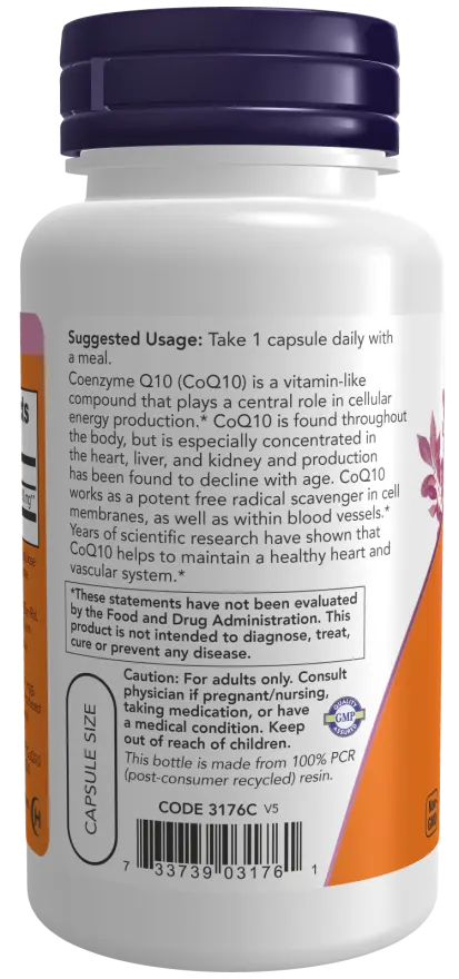 CoQ10 200 mg Veg Κάψουλες