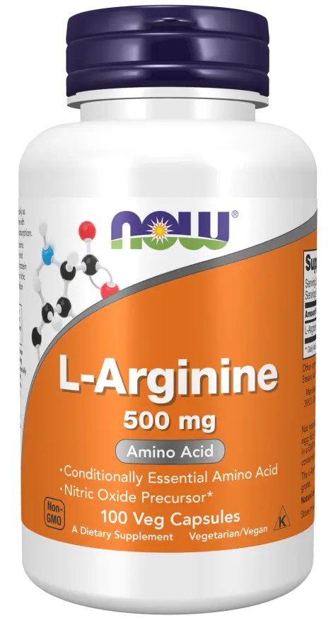 L-Arginine 500 mg Veg Κάψουλες