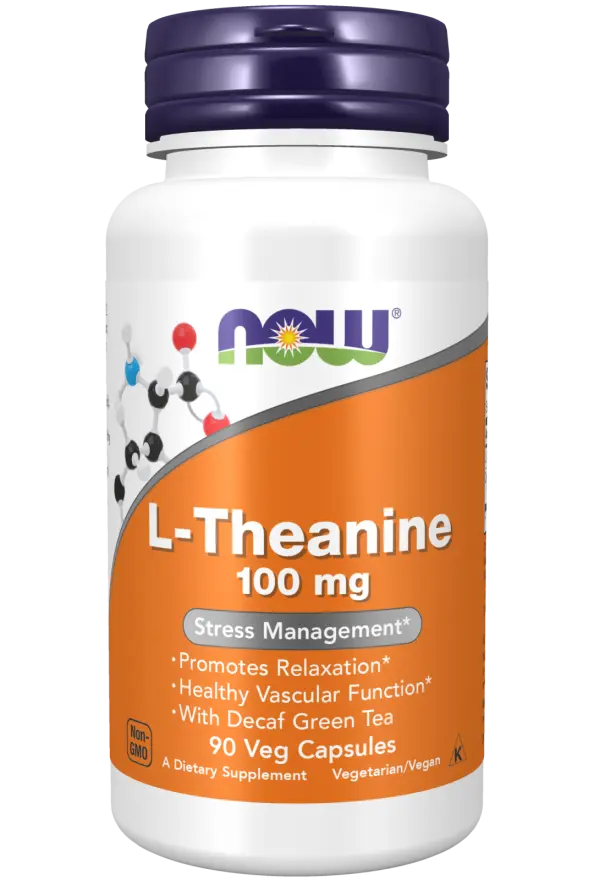 L-Theanine 100 mg Veg Κάψουλες