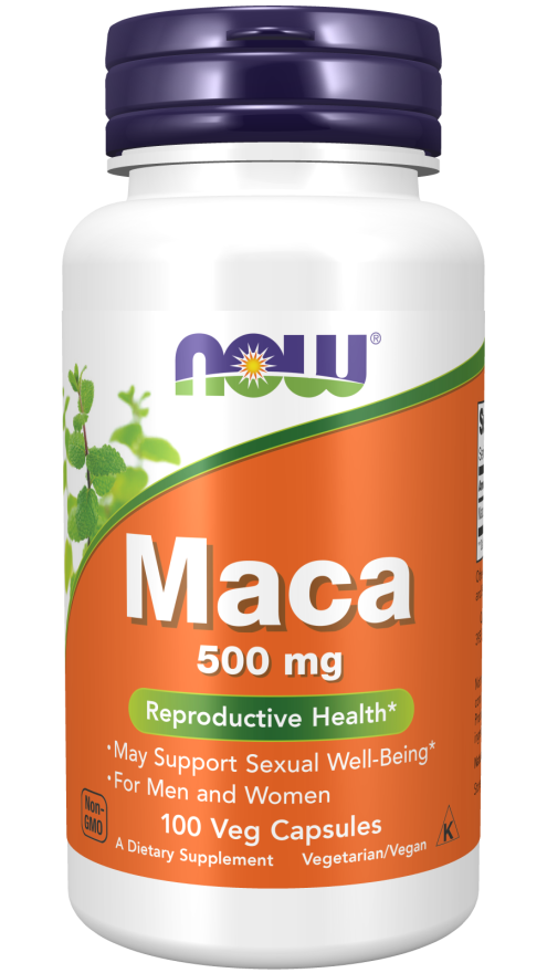 Maca 500 mg Veg Capsules - Now Foods