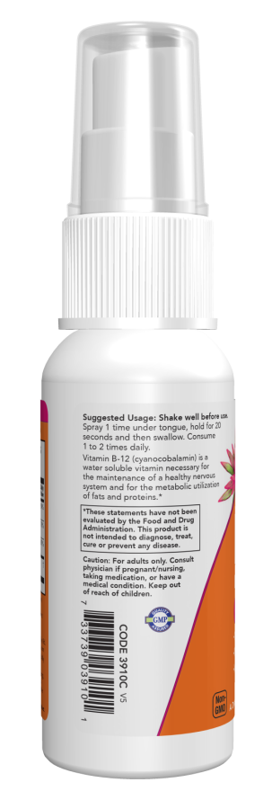 Vitamin B-12 Liposomal Spray