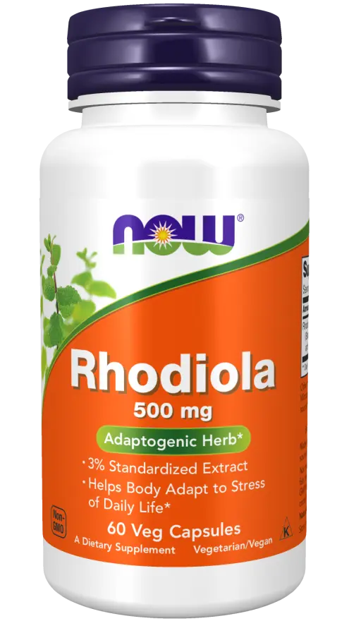 Rhodiola 500 mg Veg Κάψουλες Adaptogenic Herb* 