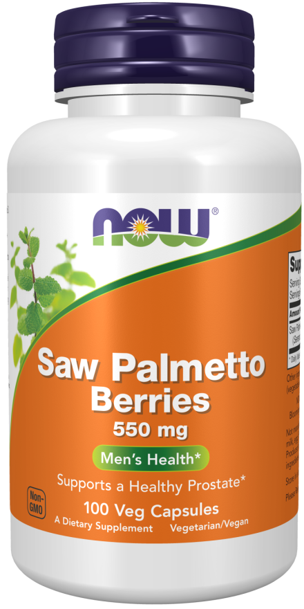 Saw Palmetto Berries 550 mg Veg Capsules