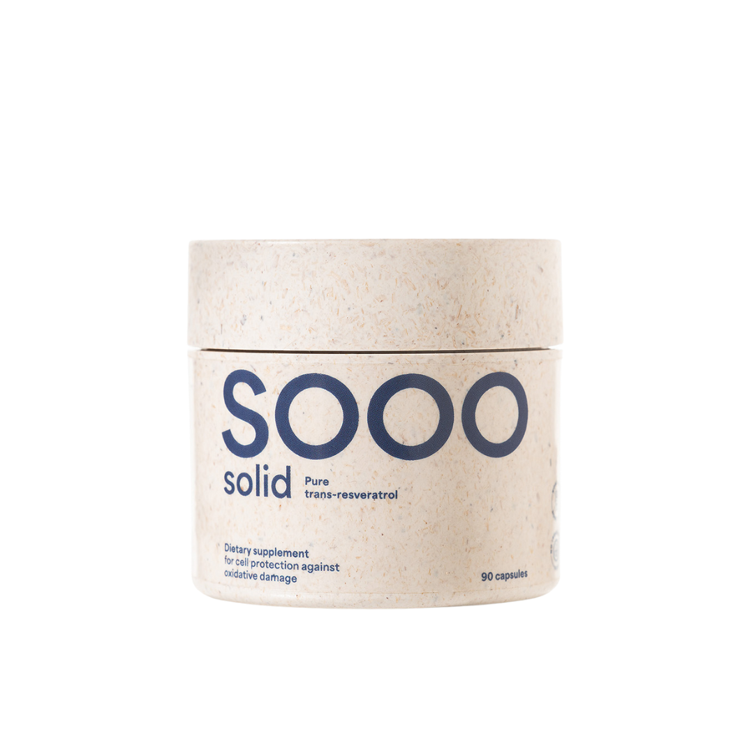 SOOO solid: 99.83% purity Trans-Resveratrol - Sooo.me™