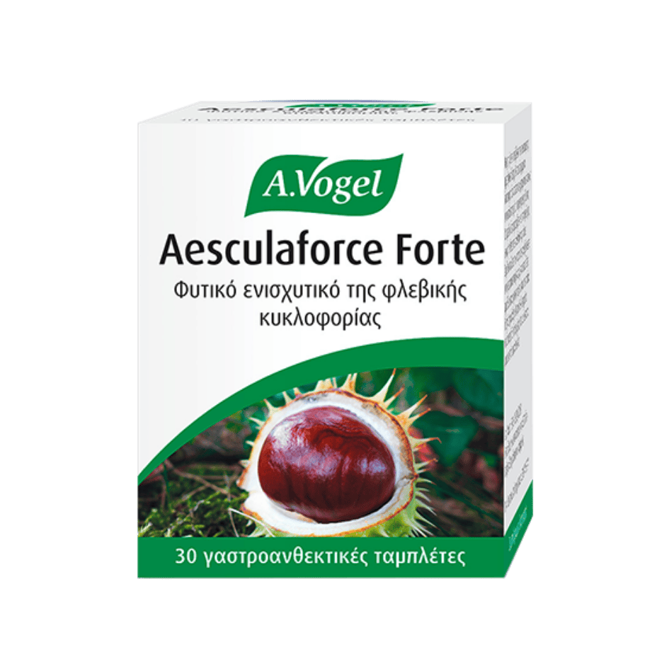 A.Vogel Aesculaforce Forte 30 Tablets – Herbal supplement for vein and circulation support with horse chestnut extract
