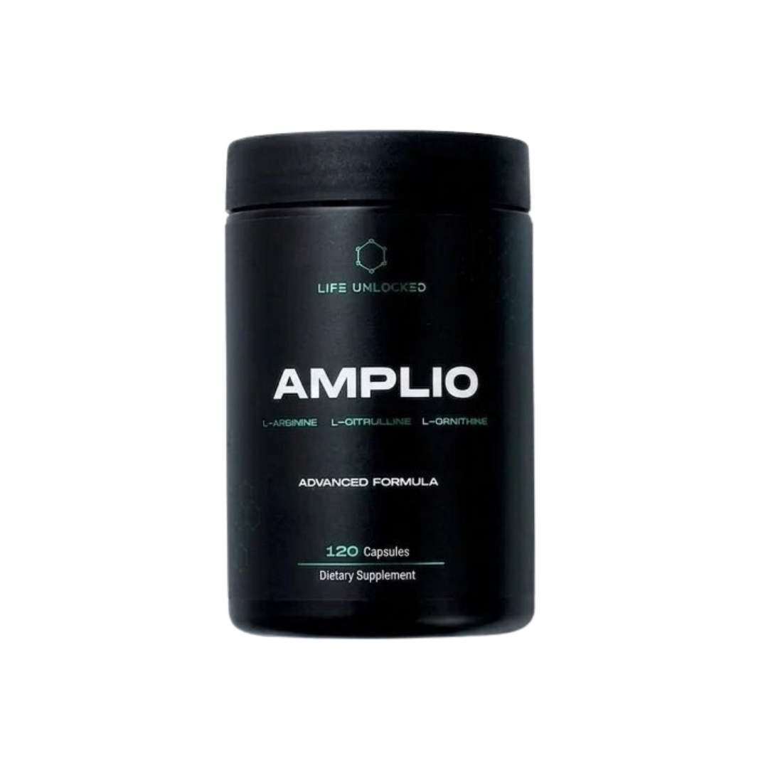 LIFE UNLOCKED | AMPLIO – OKG + L-Arginine + L-Citrulline |120 Capsules