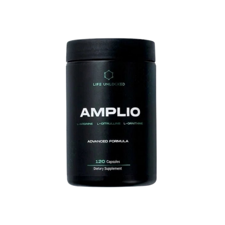 LIFE UNLOCKED | AMPLIO – OKG + L-Arginine + L-Citrulline |120 Capsules