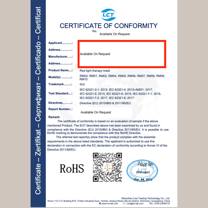Augment Life | Μάσκα Προσώπου LED – 4 Λειτουργίες