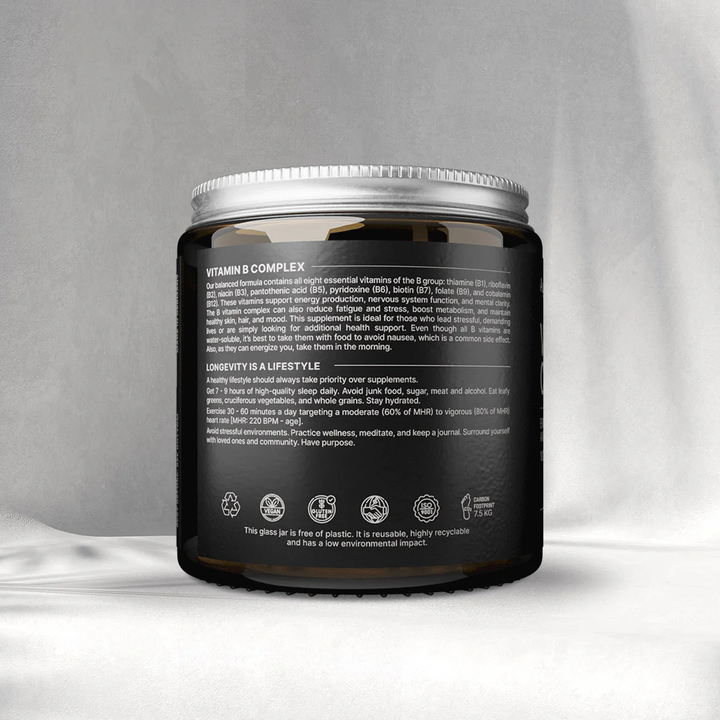 Augment Life | Vitamin B Complex – 180 Capsules