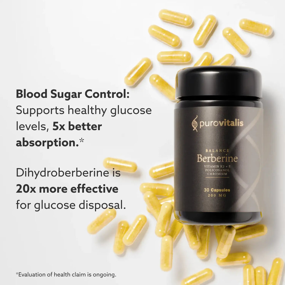 Βερβερίνη Balance με βιταμίνη Κ2 + E Purovitalis