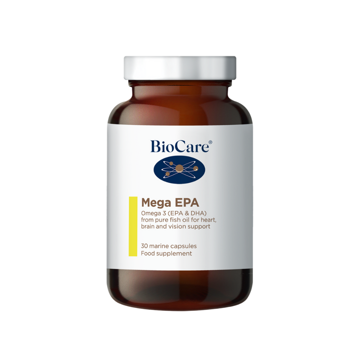 BioCare Mega EPA 30 Capsules - High-Strength Omega-3 Fish Oil Supplement