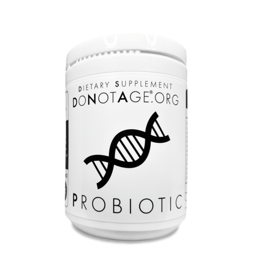 DoNotAge Probiotic 30 Billion CFU 10 Strain Formula 30 Capsules Front View