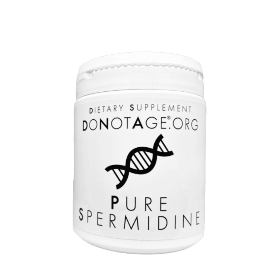 DoNotAge Pure Spermidine High-Purity Capsules Front View