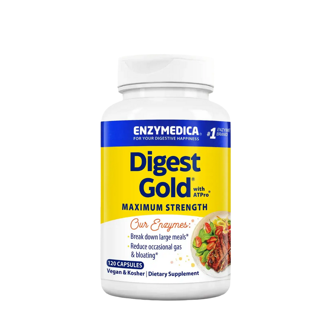 Enzymedica Digest Gold™ digestive enzyme supplement, 120 capsules