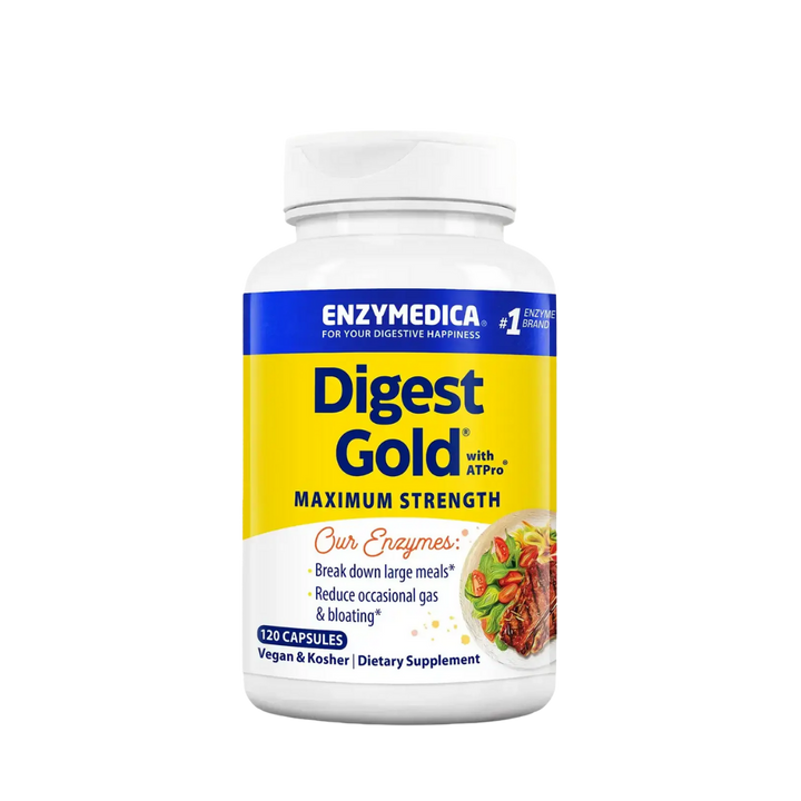 Enzymedica Digest Gold™ digestive enzyme supplement, 120 capsules