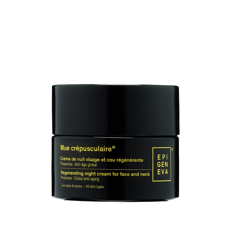 Epigeniva Mue crépusculaire Regenerating Night Cream – product jar