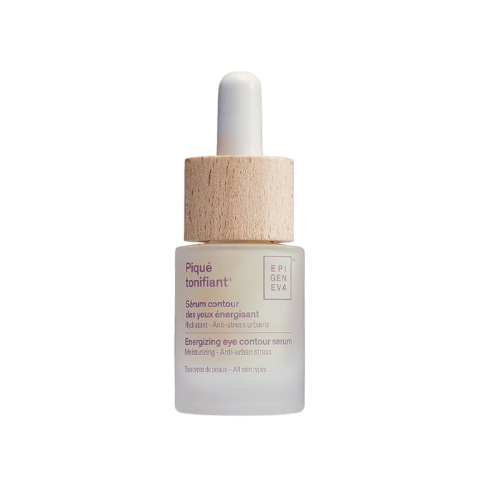 Epigeniva Piqué tonifiant Energizing Eye Contour Serum – product bottle
